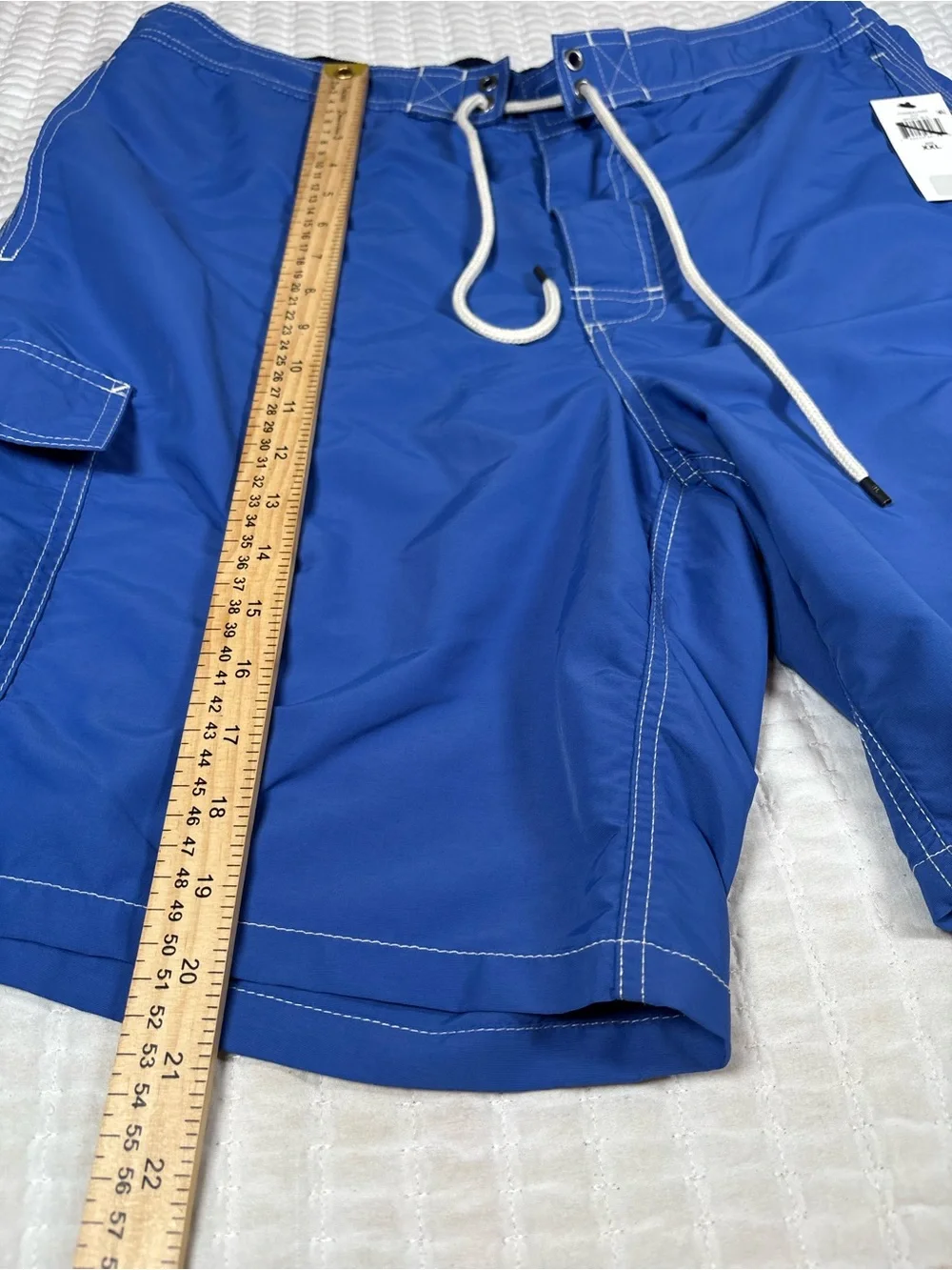 Polo Ralph Lauren Kailua Swim Trunks Board Shorts Blue XXL Cargo Lined NWT